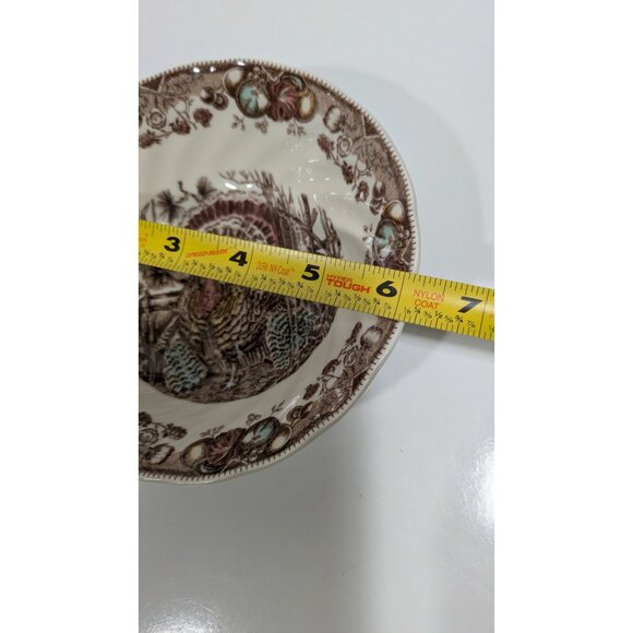 Johnson Bros. His Majesty Bowl Replacement Turkey Design Vintage English - Picture 3 of 11